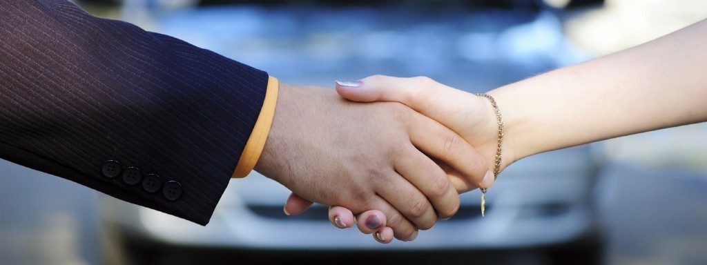 Handshakers of buyer and seller